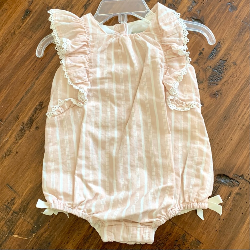 Piper & Posie Onesie bubble Romper, size 6-9 months.. vintage look